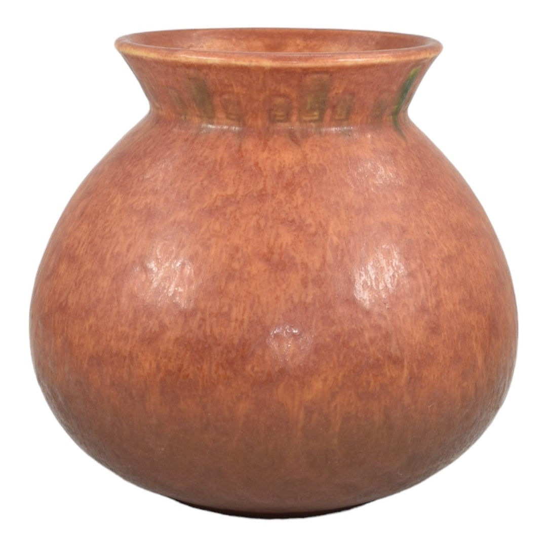 Roseville Windsor Brown 1931 Vintage Art Pottery Ceramic Flower Vase 547-6