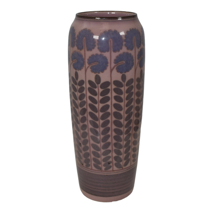 Rookwood 1920 Vintage Art Pottery Purple Glaze Ceramic Vase 951D (Hentschel) - Just Art Pottery