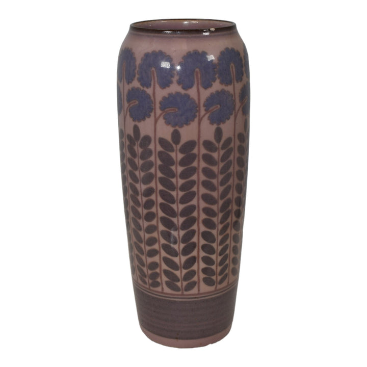 Rookwood 1920 Vintage Art Pottery Purple Glaze Ceramic Vase 951D (Hentschel) - Just Art Pottery