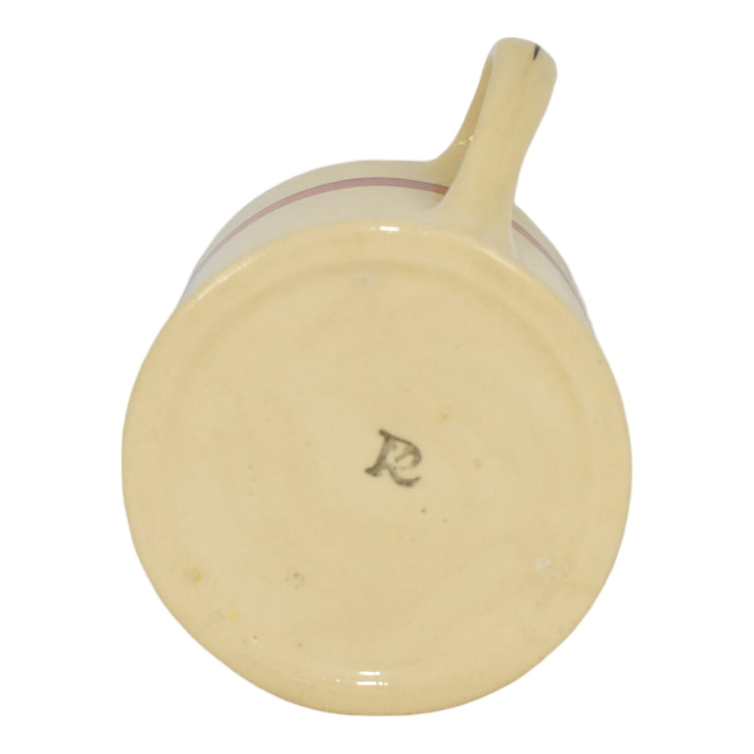 Roseville Juvenile Creamware 1910 Vintage Art Pottery Sunbonnet Sue Ceramic Mug