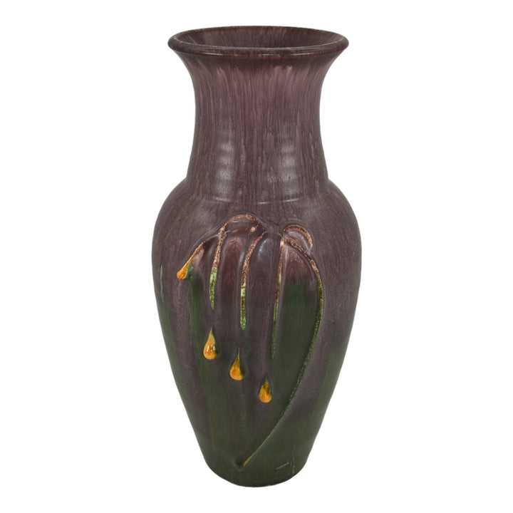 Door Studio Pottery 2013 Hand Made Product Development Eggplant Purple Vase