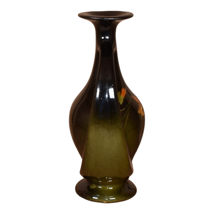 Roseville Rozane 1900s Vintage Pottery Standard Glaze Brown Ceramic Vase 875-6