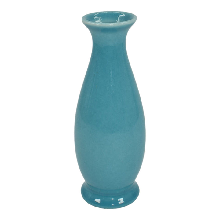 Rookwood 1946 Vintage Mid Century Modern Art Pottery Blue Ceramic Vase 357F