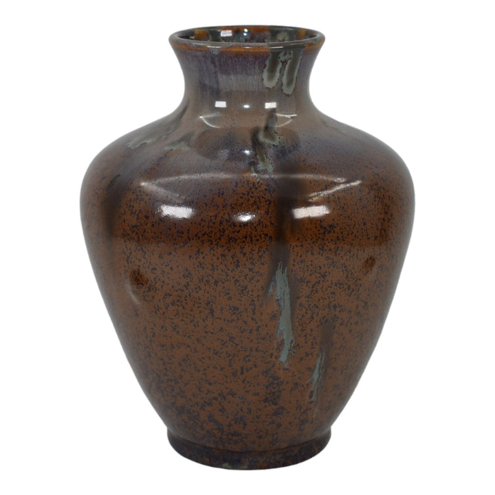 Rookwood 1932 Vintage Art Pottery Brown Glaze Effect Ceramic Vase 6311