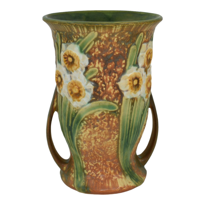Roseville Jonquil 1931 Vintage Arts And Crafts Pottery Ceramic Flower Vase 541-7
