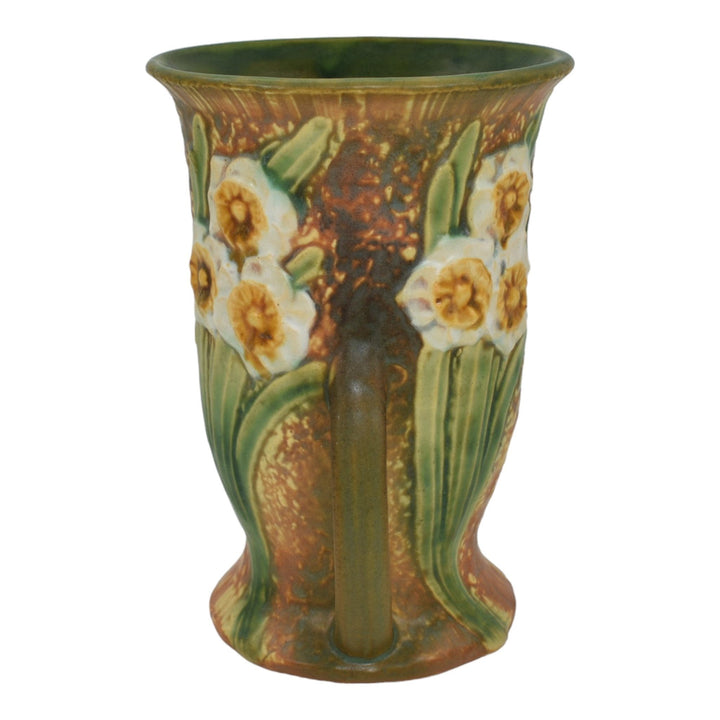 Roseville Jonquil 1931 Vintage Arts And Crafts Pottery Ceramic Flower Vase 541-7