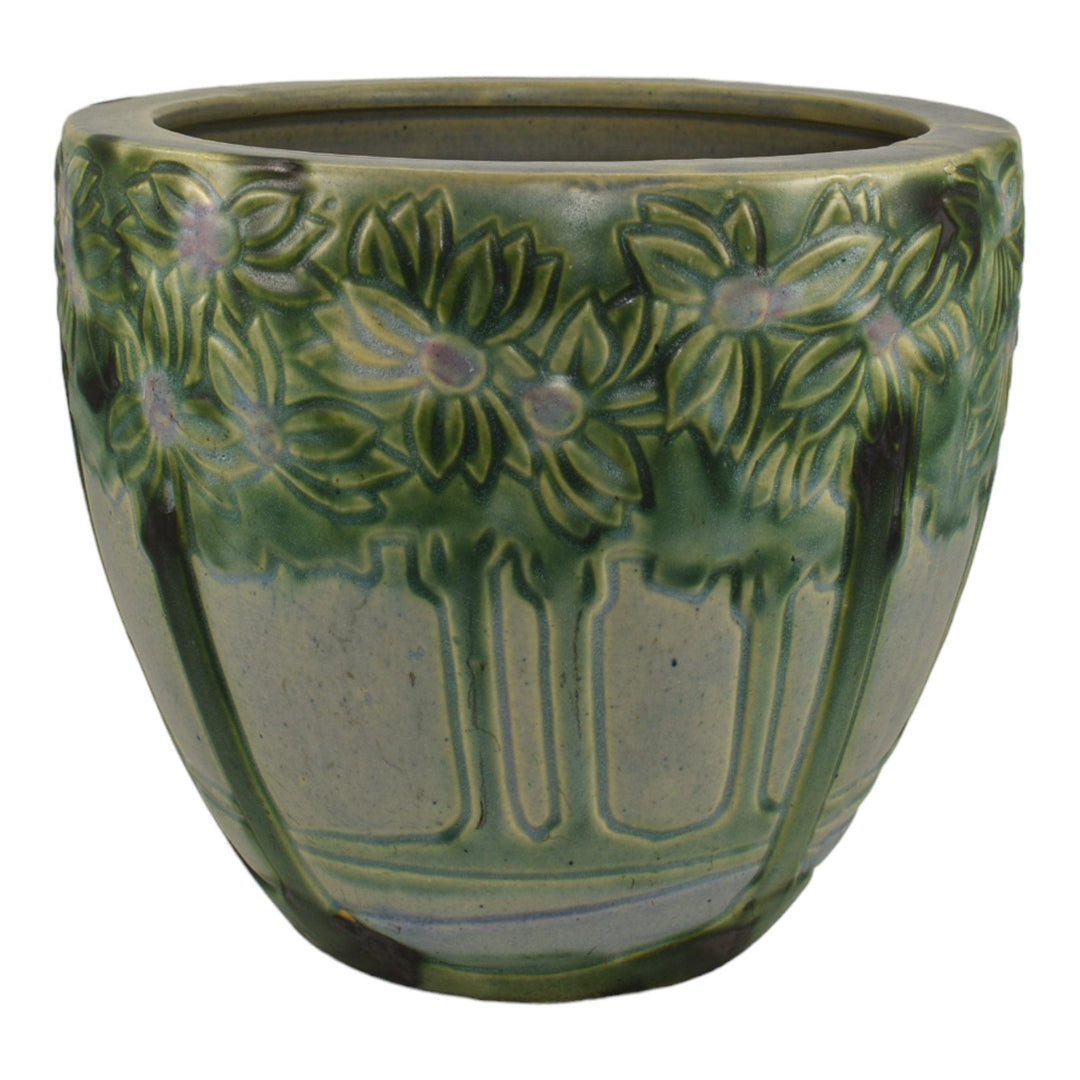 Roseville Vista 1920 Arts And Crafts Pottery Large Jardiniere Planter 589-7