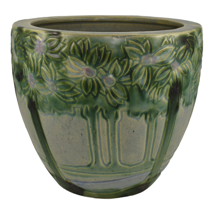Roseville Vista 1920 Arts And Crafts Pottery Large Jardiniere Planter 589-7