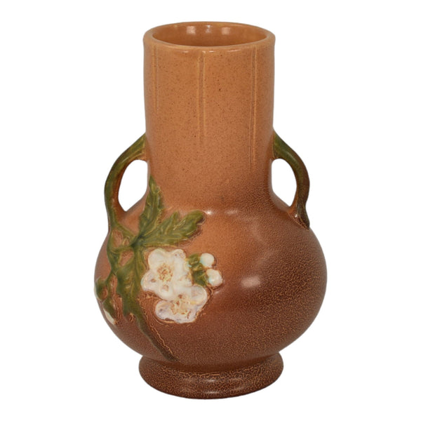 Weller Gloria 1930s Vintage Art Deco Pottery Brown Handled Ceramic