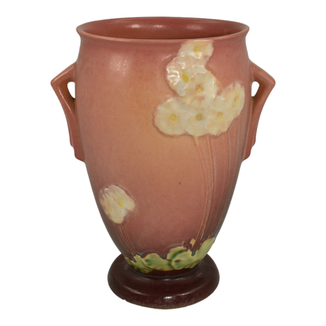 Roseville Primrose Pink 1936 Vintage Art Deco Pottery Ceramic Vase 762-7