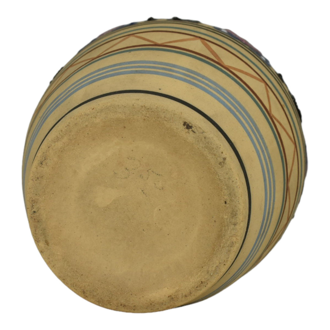 Brush McCoy Zuniart 1924 Art Pottery Native American Design Ceramic Vase 050 - Just Art Pottery