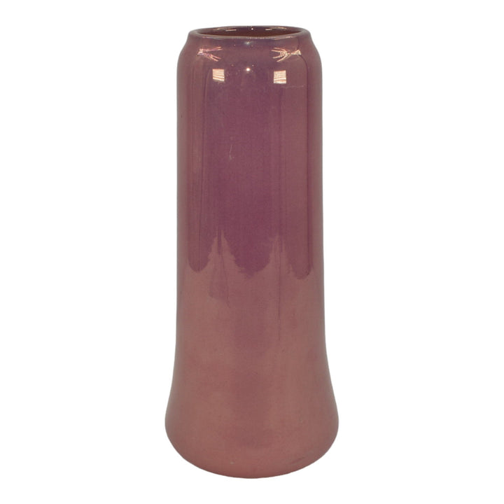 Roseville Lustre Purple Pink 1922 Vintage Art Deco Pottery Ceramic Vase 172-9