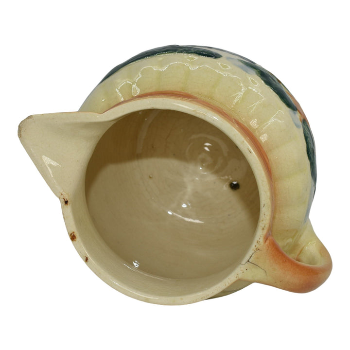 Roseville Early Ware 1910-16 Vintage Art Pottery Ceramic Landscape Pitcher - Just Art Pottery