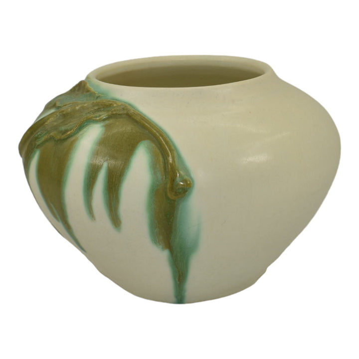 Ephraim Faience 2018 Hand Made Pottery Floral White Experimental Ceramic Vase - Just Art Pottery