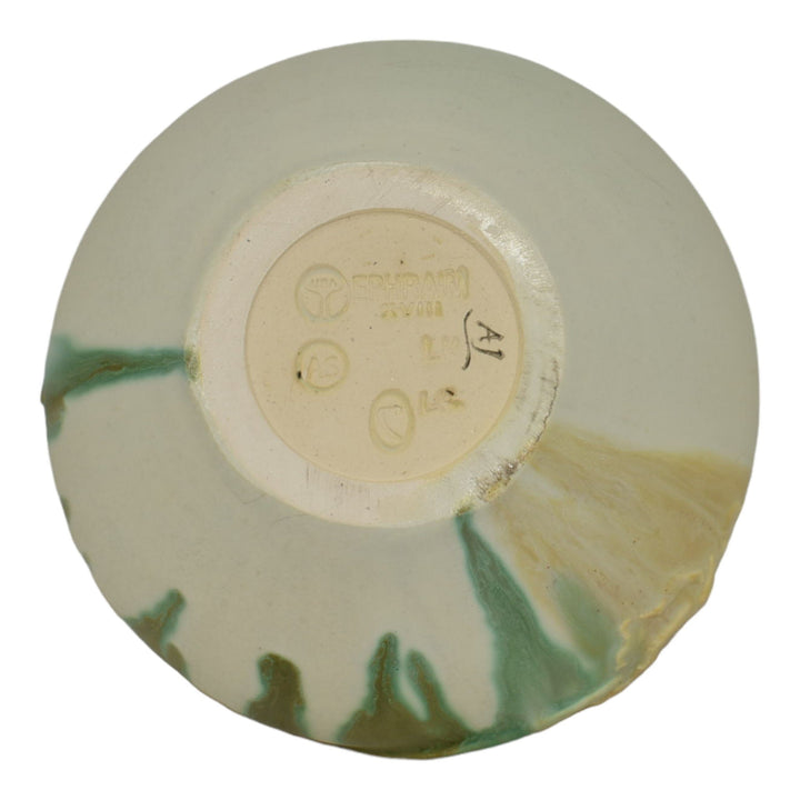 Ephraim Faience 2018 Hand Made Pottery Floral White Experimental Ceramic Vase - Just Art Pottery