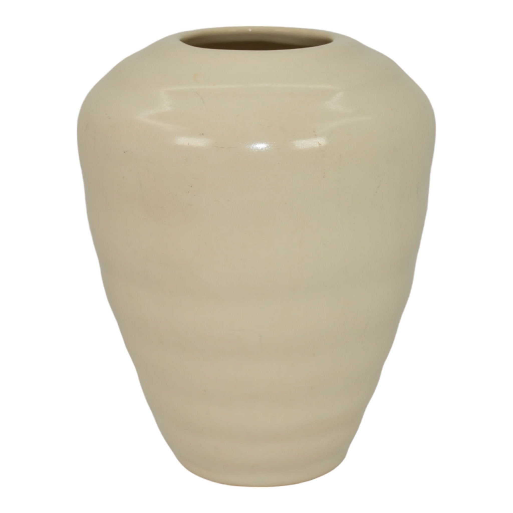 Roseville Ivory Imperial II 1937 Vintage Art Deco Pottery Ceramic