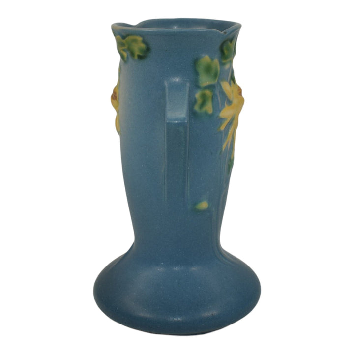 Roseville Columbine Blue 1941 Mid Century Modern Art Pottery Ceramic Vase 13-6