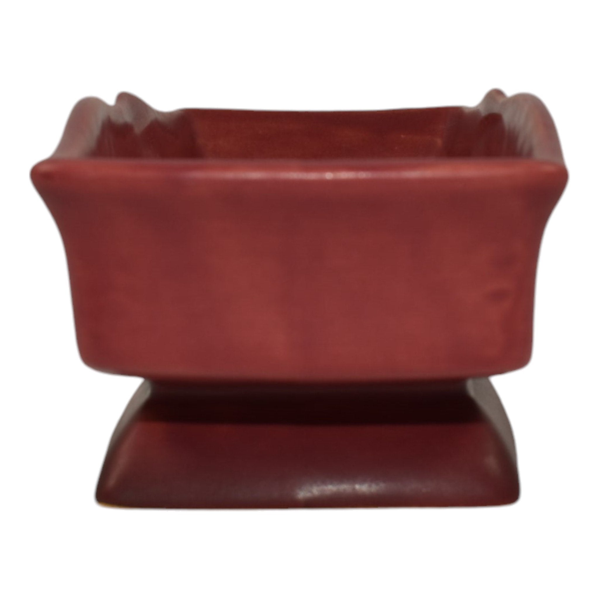 Roseville Silhouette Red 1950 Vintage Mid Century Modern Art