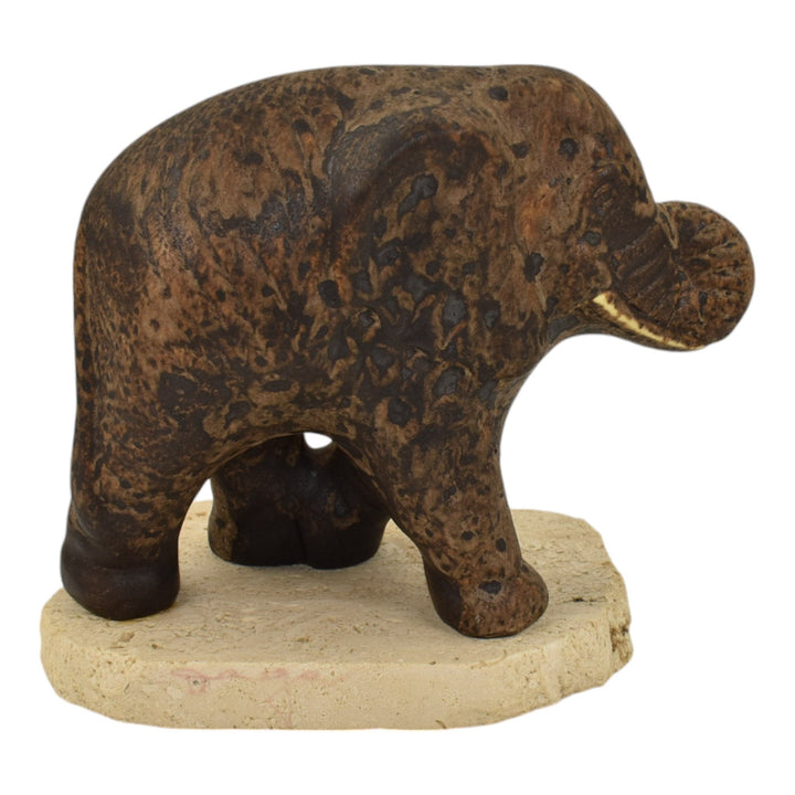 Daga Studio Vintage Art Pottery Ceramic Elephant Statue Figurine Sculpture 20B