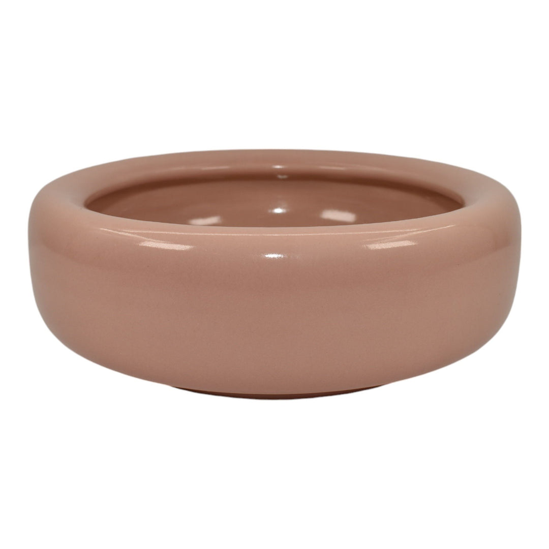 Rookwood 1926 Vintage Art Deco Pottery Pink Ceramic Low Bowl 2178B - Just Art Pottery