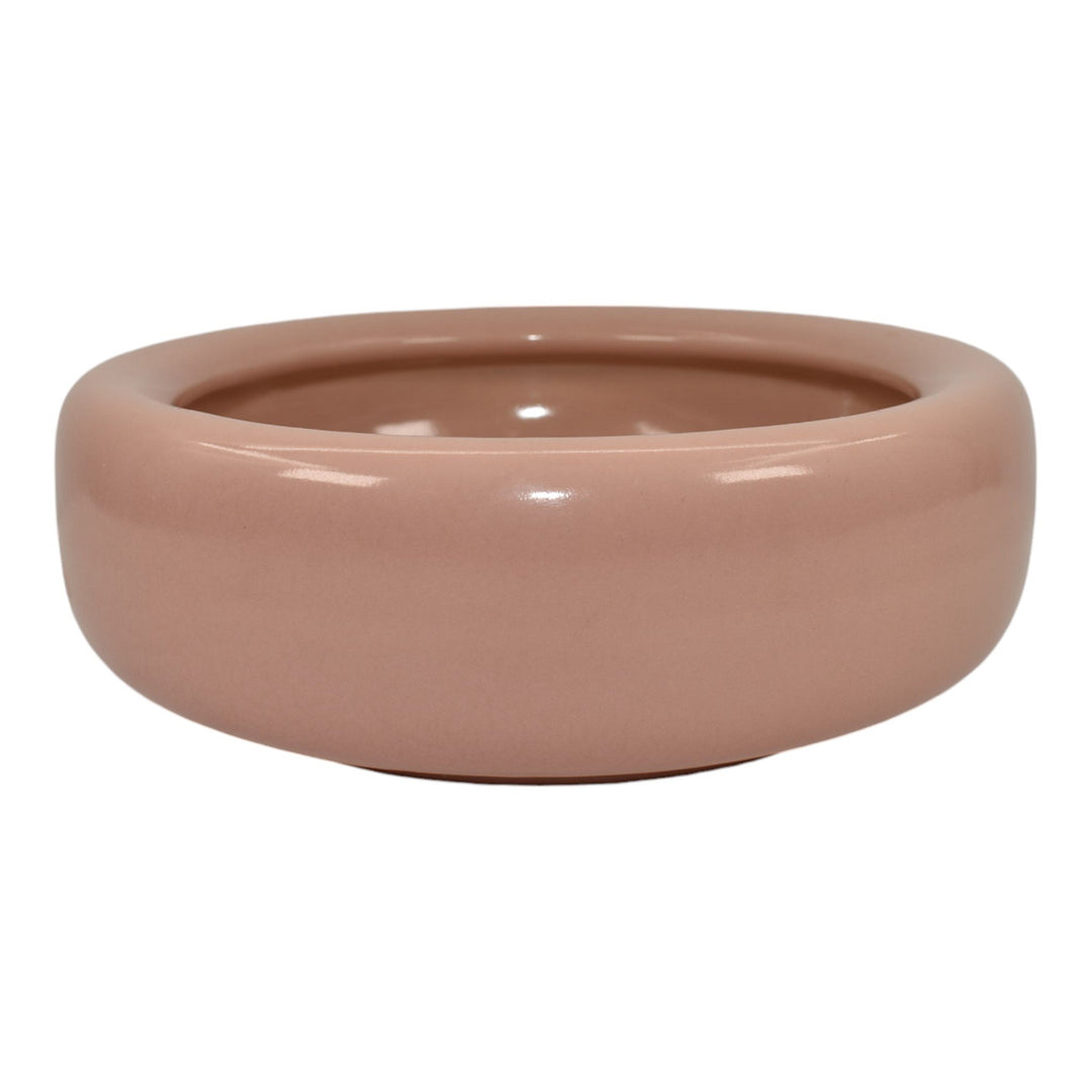 Rookwood 1926 Vintage Art Deco Pottery Pink Ceramic Low Bowl 2178B - Just Art Pottery