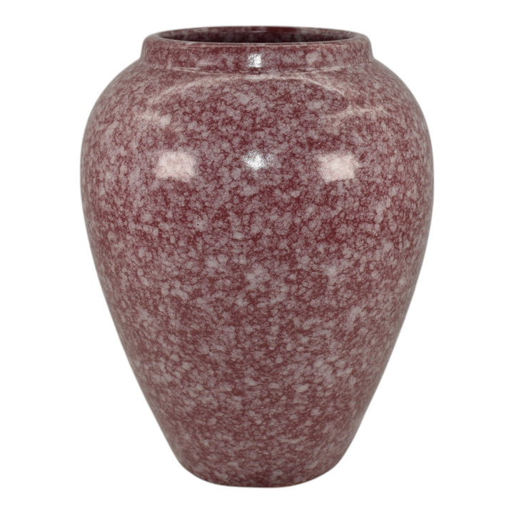 Robinson Ransbottom 1930s Ohio Vintage Art Deco Pottery Pink Ceramic Vase 139 - Just Art Pottery