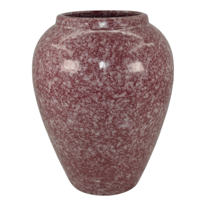 Robinson Ransbottom 1930s Ohio Vintage Art Deco Pottery Pink Ceramic Vase 139 - Just Art Pottery