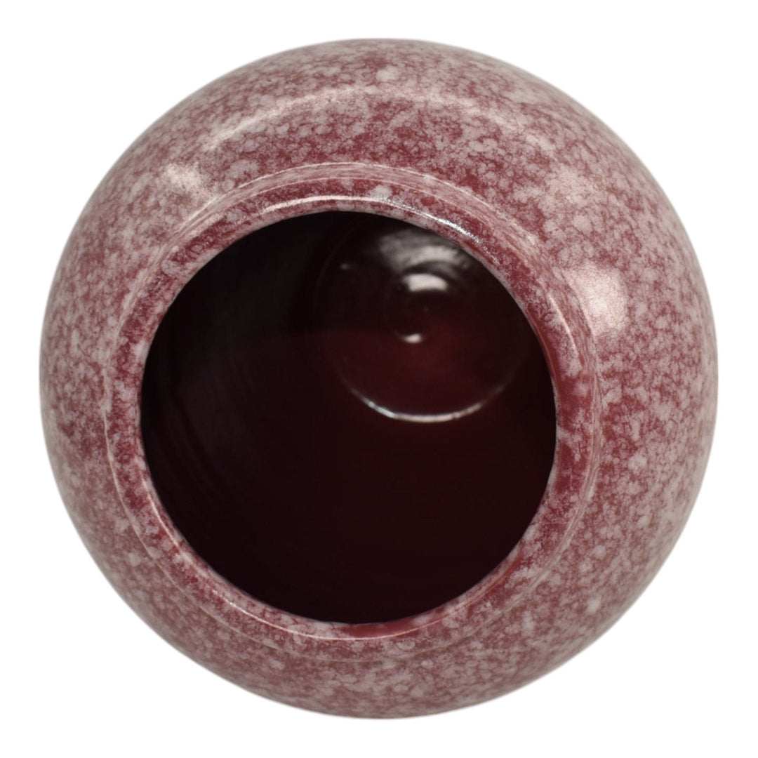 Robinson Ransbottom 1930s Ohio Vintage Art Deco Pottery Pink Ceramic Vase 139 - Just Art Pottery