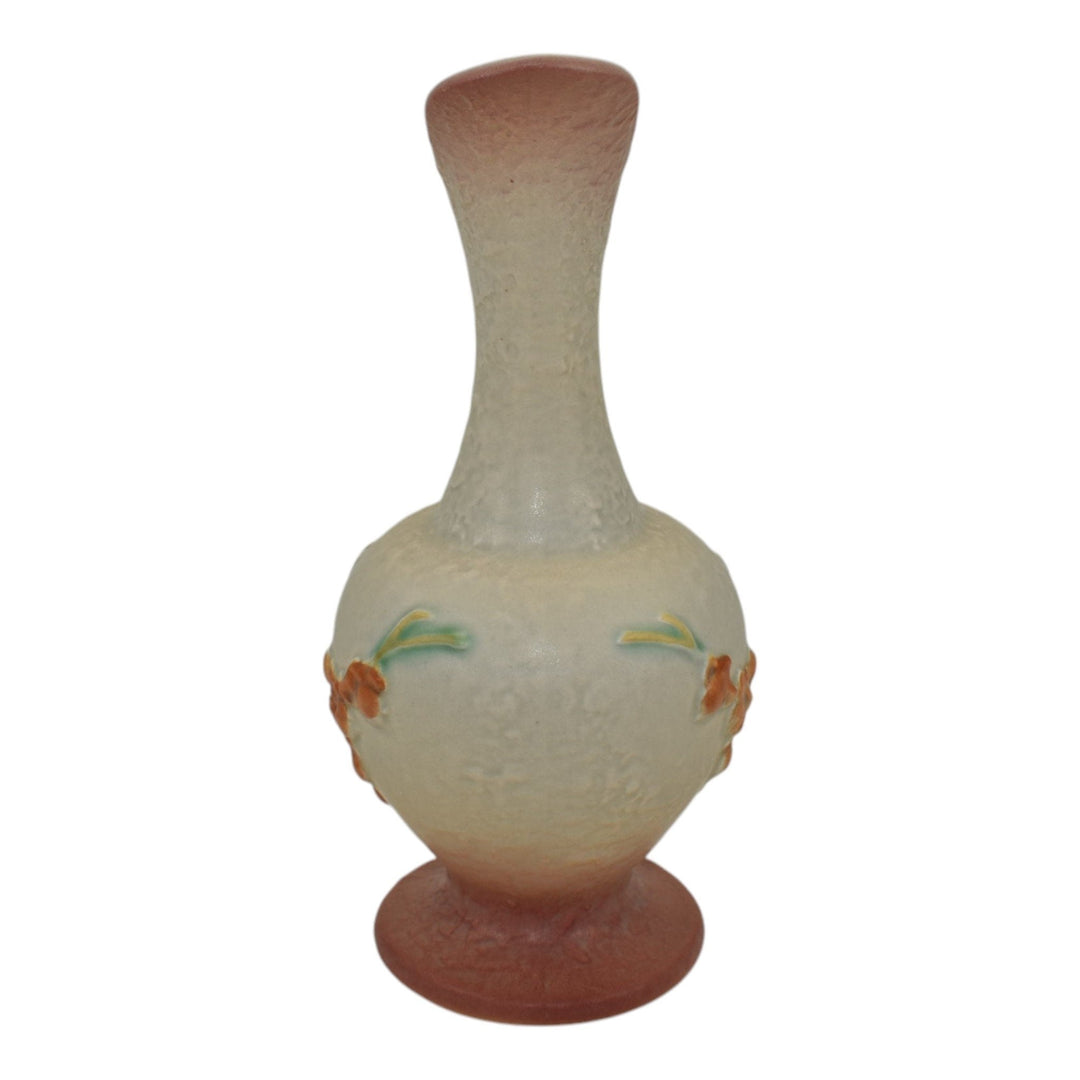 Roseville Bittersweet Gray 1951 Mid Century Modern Art Pottery Ewer 816-8 - Just Art Pottery