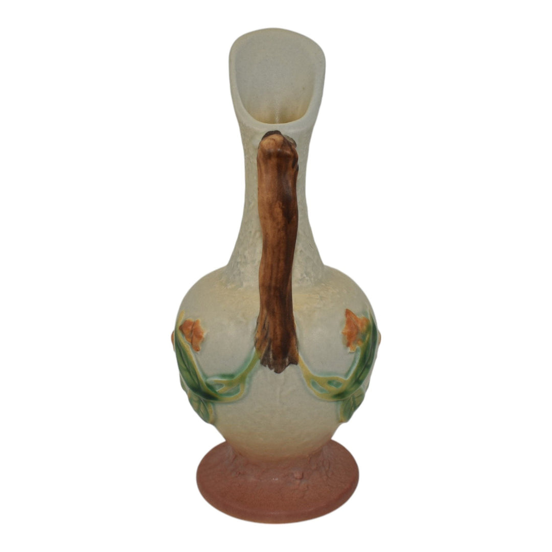 Roseville Bittersweet Gray 1951 Mid Century Modern Art Pottery Ewer 816-8 - Just Art Pottery