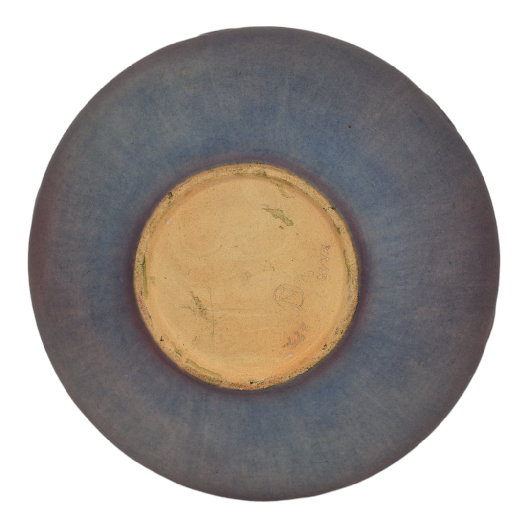 Newcomb College 1919 Vintage Arts and Crafts Pottery Floral Ceramic Bowl Irvine - Just Art Pottery