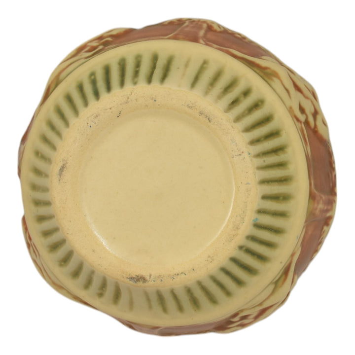 Roseville Donatello 1916 Vintage Art Pottery Ceramic Jardiniere Planter 575-4 - Just Art Pottery