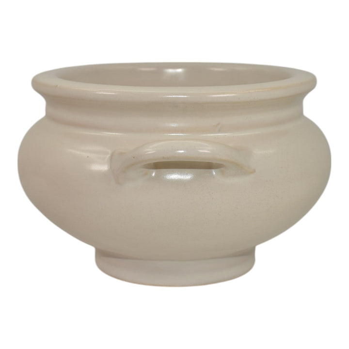 Roseville Ivory II 1932 Vintage Art Pottery Ceramic Jardiniere Planter 550-4