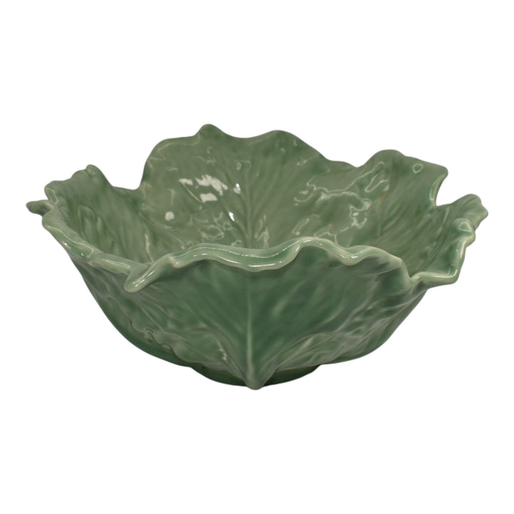 Rookwood 1954 Vintage Art Pottery Green Ceramic Lettuce Bowl 6533