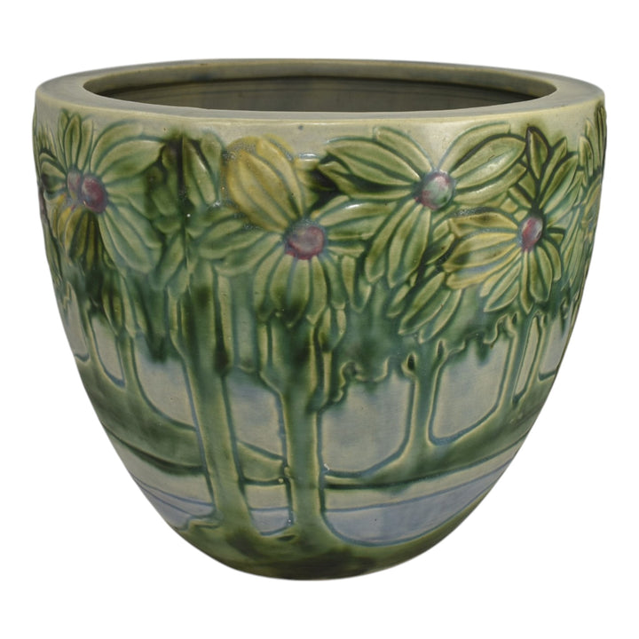 Roseville Vista 1920 Vintage Art Pottery Ceramic Jardiniere Planter 589-9