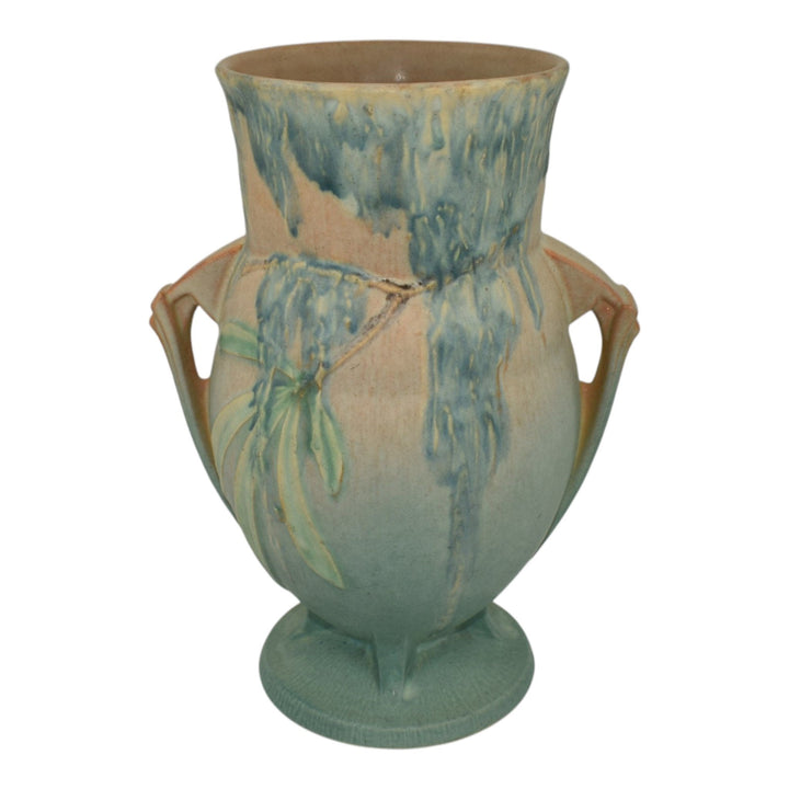 Roseville Moss Tan 1936 Vintage Art Deco Pottery Ceramic Flower Vase 783-9