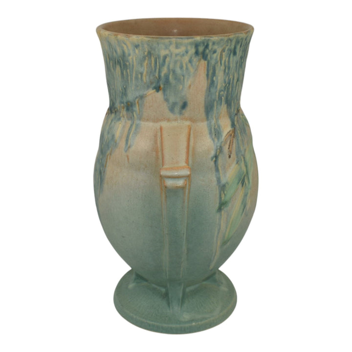 Roseville Moss Tan 1936 Vintage Art Deco Pottery Ceramic Flower Vase 783-9
