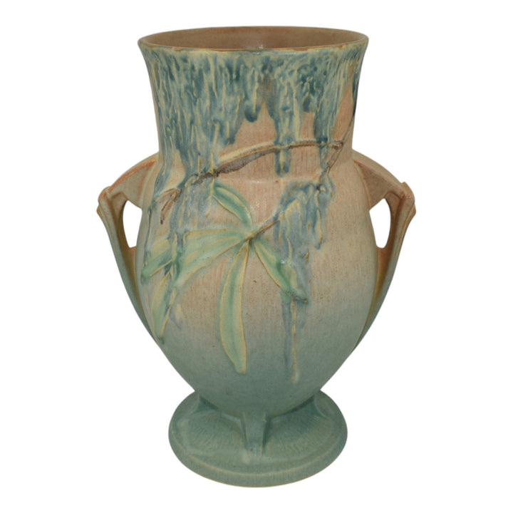Roseville Moss Tan 1936 Vintage Art Deco Pottery Ceramic Flower Vase 783-9