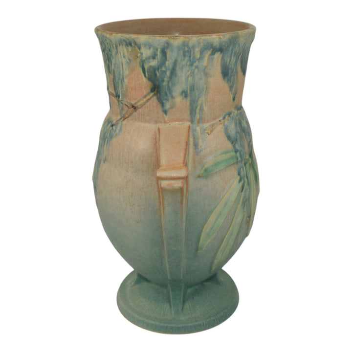 Roseville Moss Tan 1936 Vintage Art Deco Pottery Ceramic Flower Vase 783-9