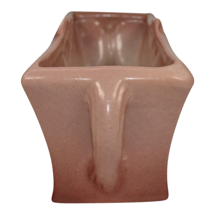 Roseville Mock Orange Pink 1950 Mid Century Modern Pottery Window Box 968-8 - Just Art Pottery