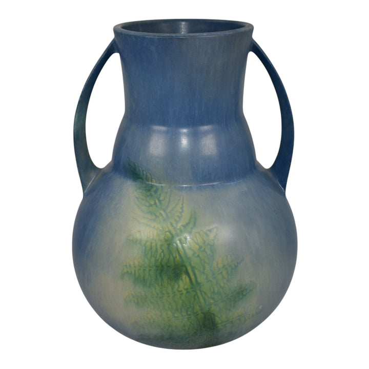 Roseville Windsor Blue 1931 Vintage Art Pottery Ceramic Vase - Just Art Pottery