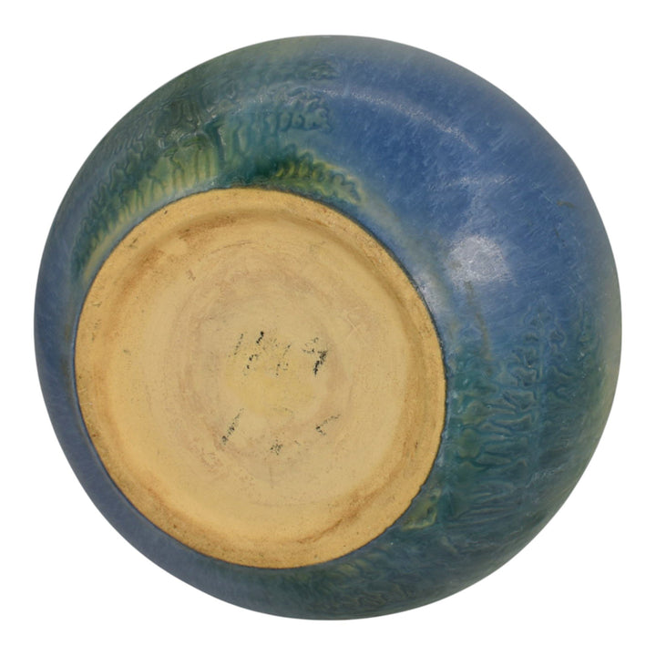 Roseville Windsor Blue 1931 Vintage Art Pottery Ceramic Vase - Just Art Pottery