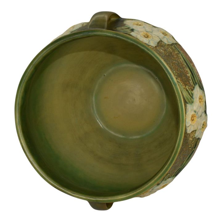 Roseville Jonquil 1931 Vintage Art Pottery Ceramic Jardiniere Planter 621-10 - Just Art Pottery