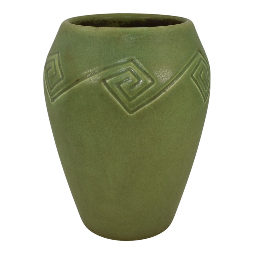 Rookwood 1903 Vintage Arts And Crafts Pottery Matte Green Z Line Vase 31BZ