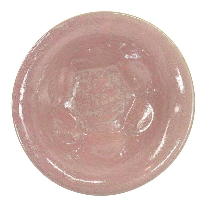 Roseville Tuscany 1927 Vintage Art Deco Pottery Pink Ceramic Bowl 172-9