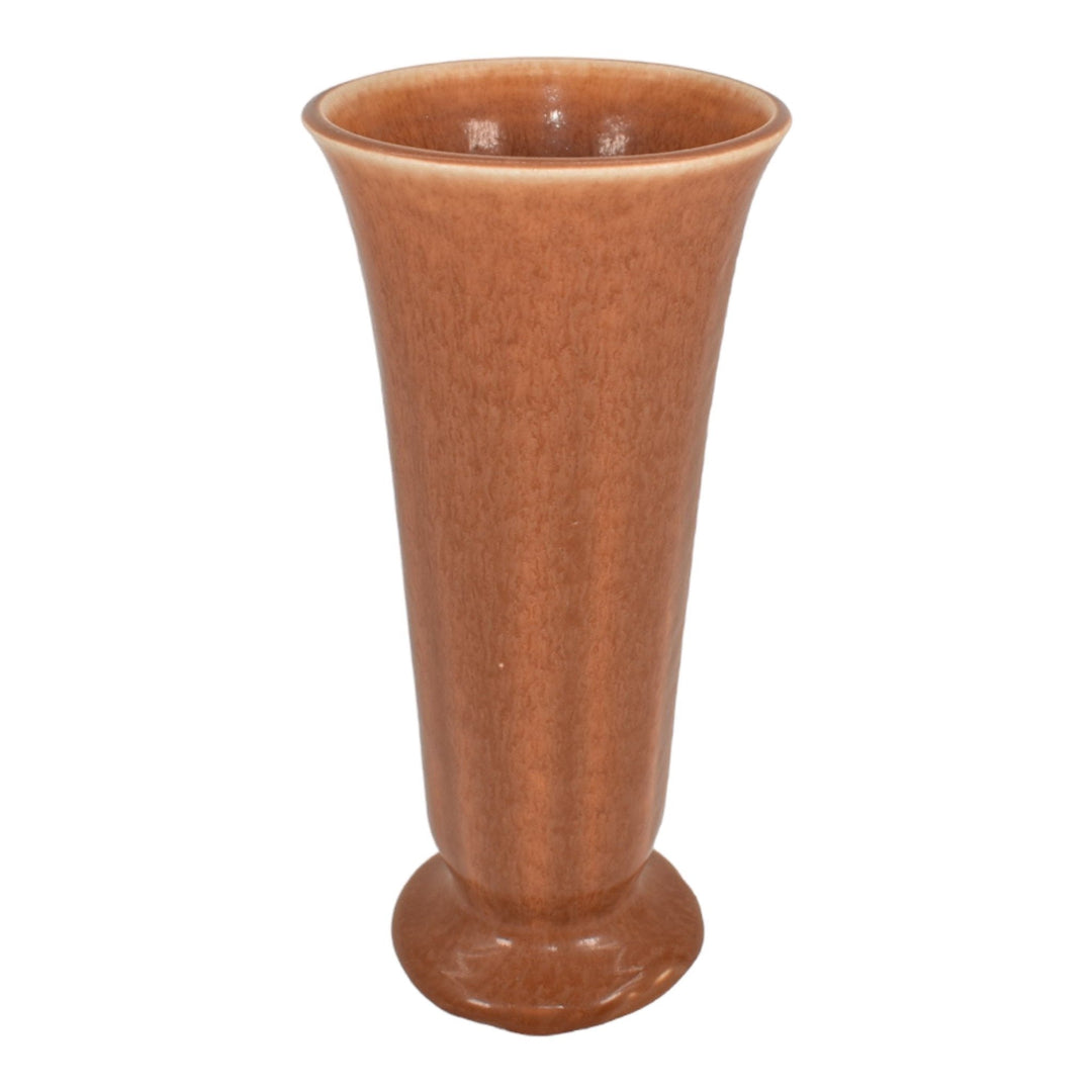 Rookwood 1925 Vintage Art Deco Pottery Matte Brown Ceramic Flower Vase 2729 - Just Art Pottery