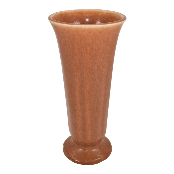 Rookwood 1925 Vintage Art Deco Pottery Matte Brown Ceramic Flower Vase 2729 - Just Art Pottery