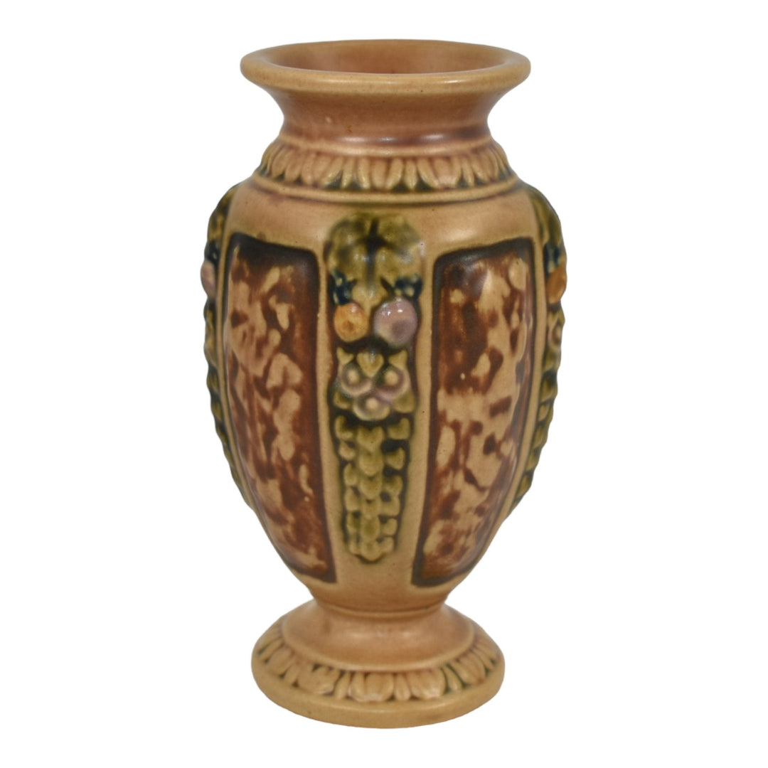 Roseville Florentine I 1924 Vintage Arts And Crafts Pottery Ceramic Vase 228-6 - Just Art Pottery
