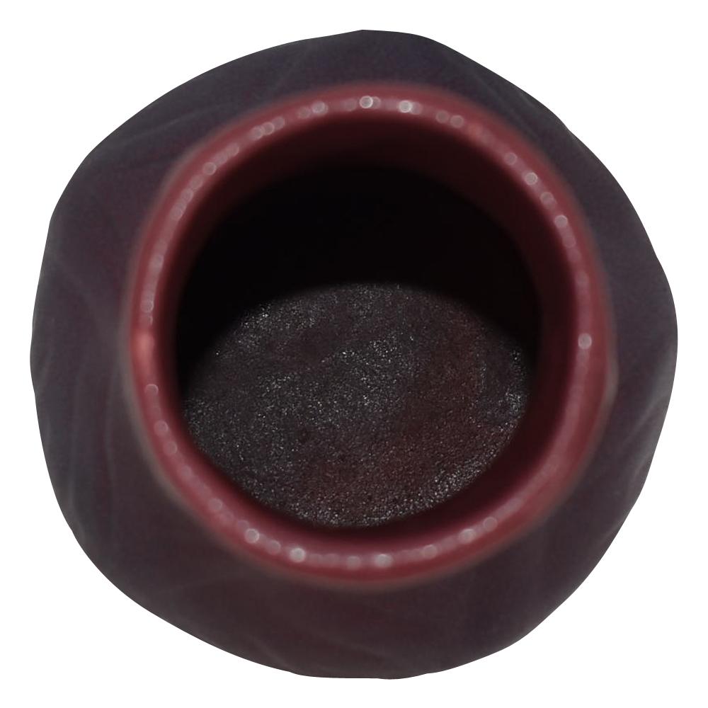 Van Briggle Pottery USA 1922-26 Mulberry Red Violets And Leaves Shape 645 - Just Art Pottery