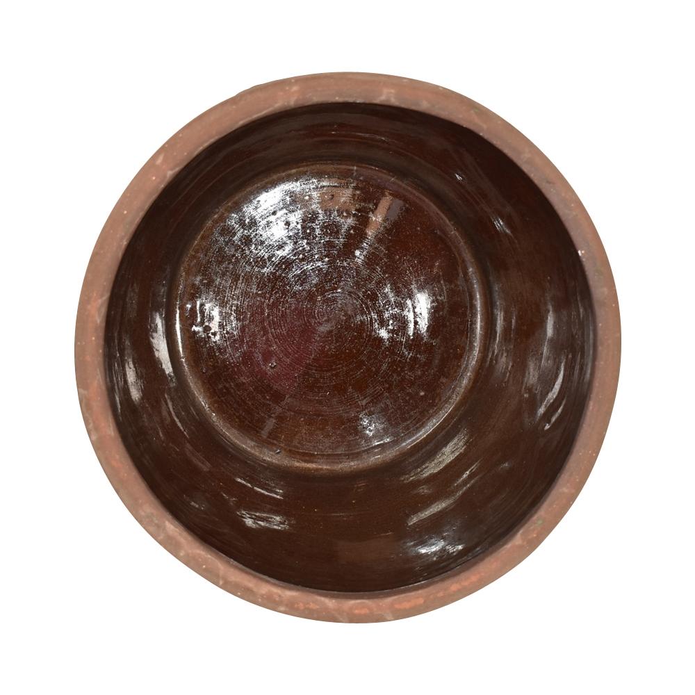 Peters and Reed Moss Aztec Arts And Crafts Pottery Lion Crest Jardiniere Planter - Just Art Pottery